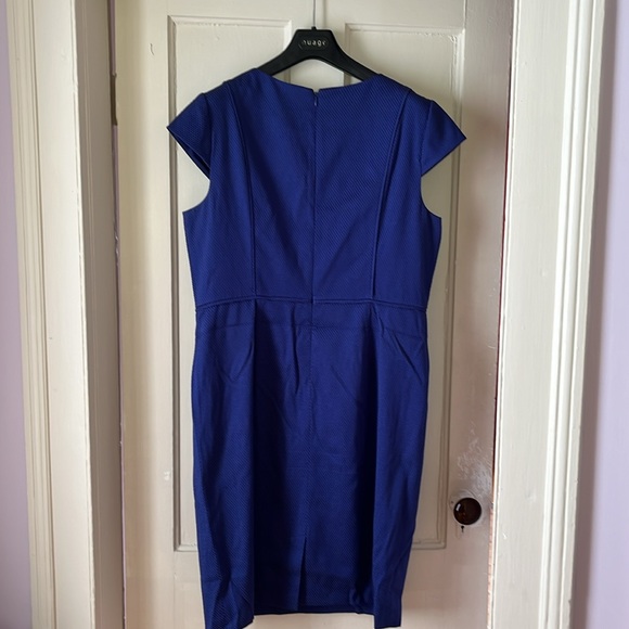 ADRIANNA PAPELL Royal blue dress - size 16 - Picture 5 of 8